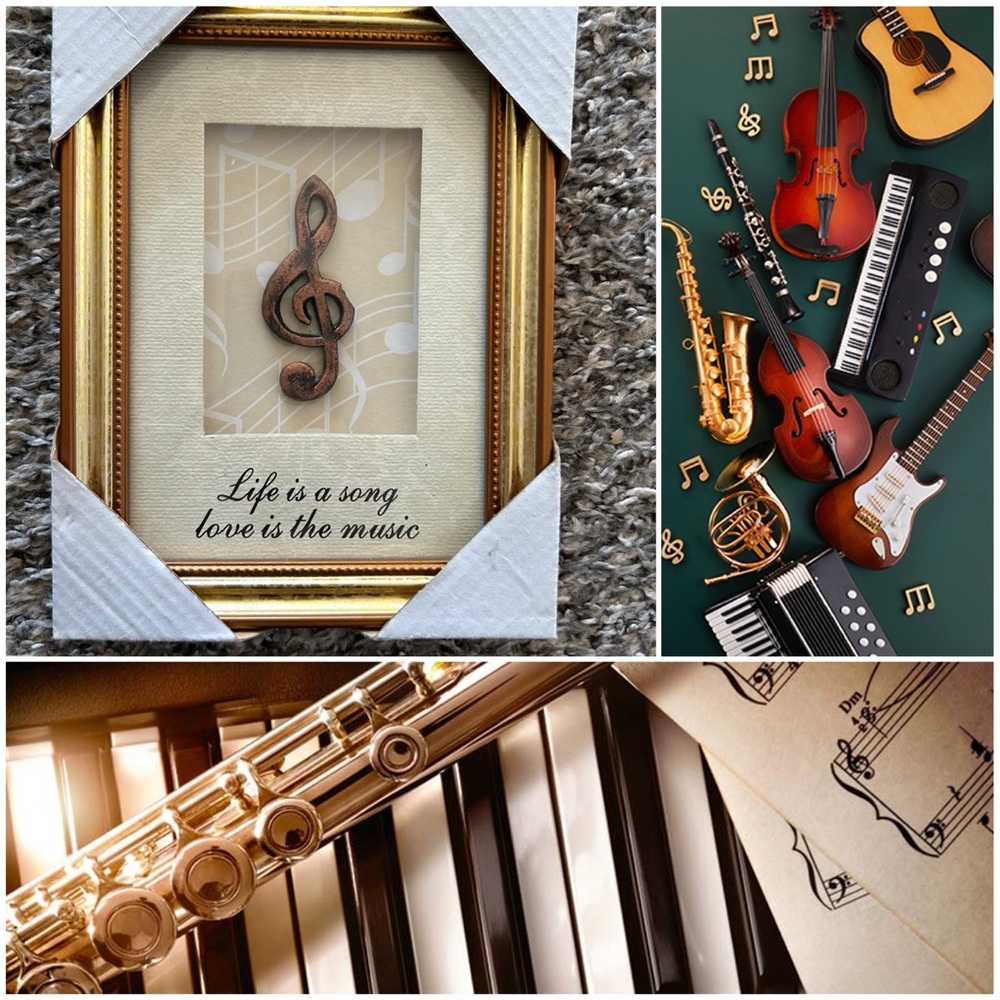 Framed 🎼 Musical Decor - Picture 3 of 3